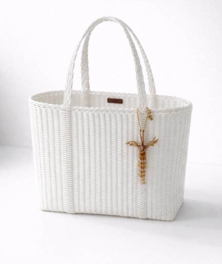 Ivory Basket Bag