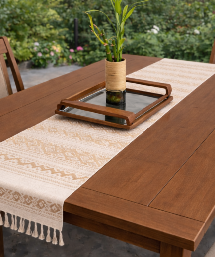 Aurora Handwoven Table Runner